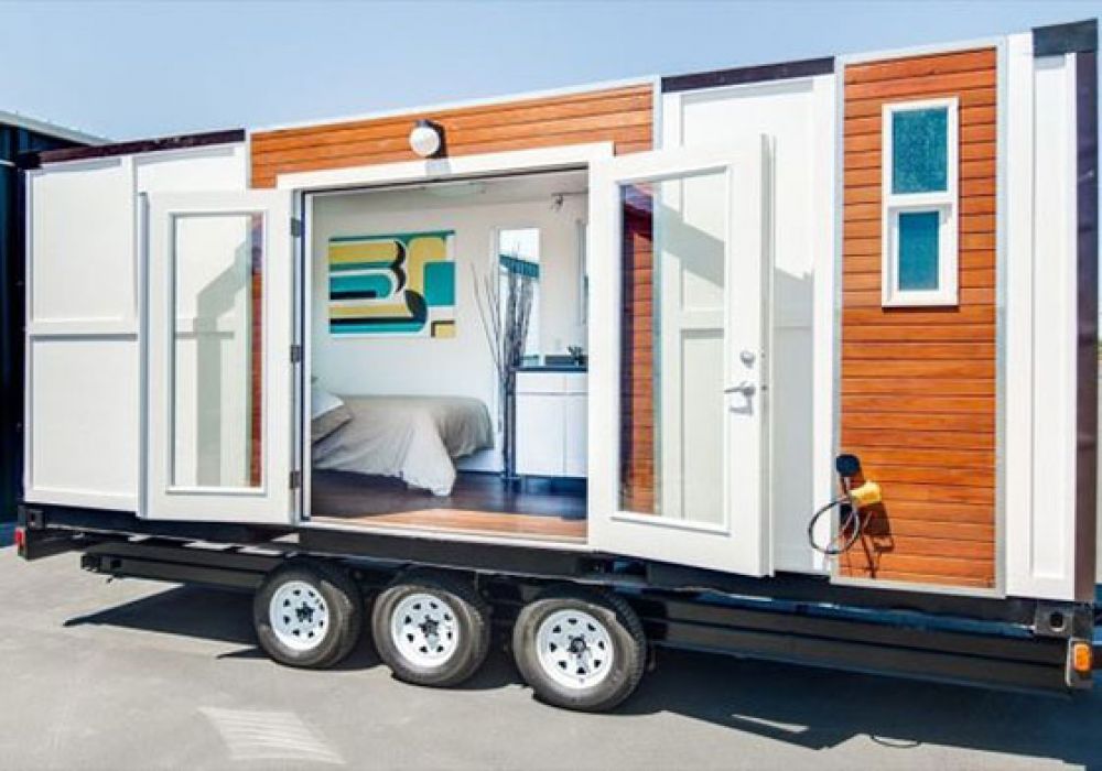MOBILE CARAVANE , LIVING HOUSES