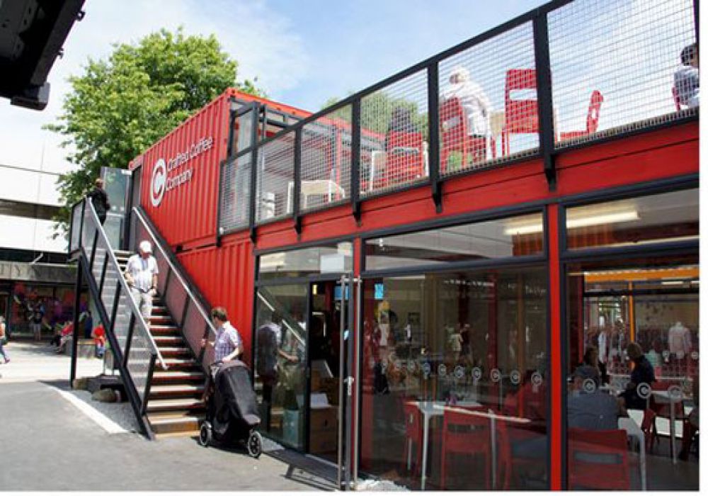 MOBILE STORES AND CAFES